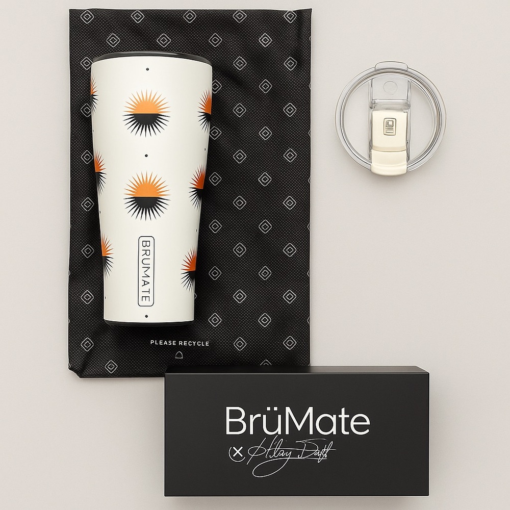 ✨ RARE BrüMate x Hilary Duff Sol Pattern - NAV 32oz - Limited Edition ✨ - Picture 15 of 16